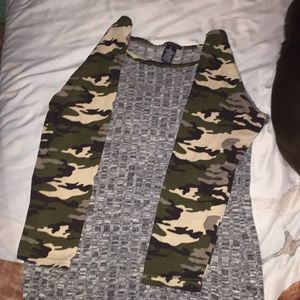 rue 21 camo shirt
